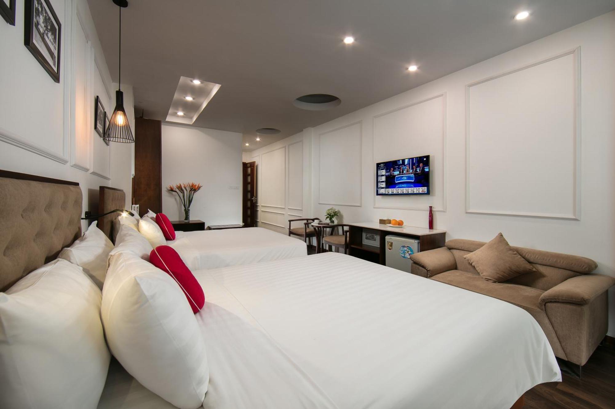 Victory Legend Hotel & Spa Hanoi Exterior foto