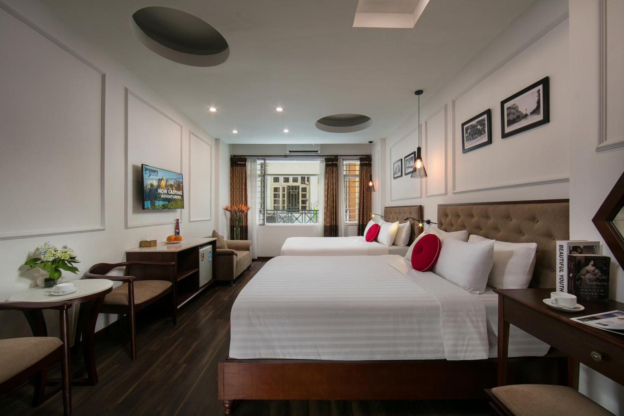 Victory Legend Hotel & Spa Hanoi Exterior foto